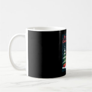 Mug Girafe Joyeux Noël Éclairage de l'Arbre de Noël Pè