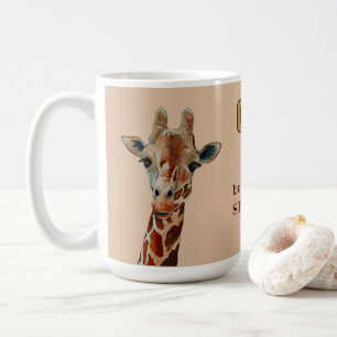 Mug Girafe le Safari Tier Aquarell