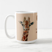 Mug Girafe le Safari Tier Aquarell (Gauche)