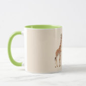Mug Girafe Mignonne Animal (Gauche)