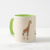 Mug Girafe Mignonne Animal (Devant gauche)