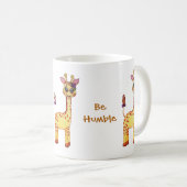 Mug Girafe mignonne de bébé d'aquarelle (Devant droit)