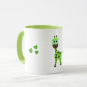 Mug girafe verte (Devant gauche)