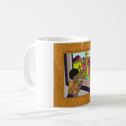 Mug Girafes amicales (Devant gauche)