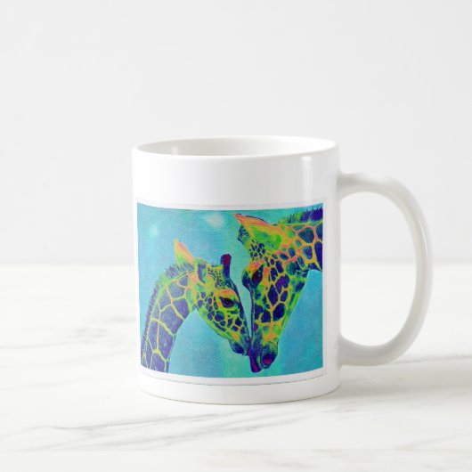 Mug girafes bleues (Droite)