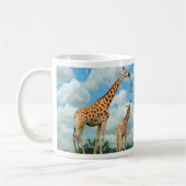 Mug Girafes croisés, mère + enfant (Gauche)
