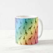 Mug Girafes d'arc-en-ciel (Devant droit)