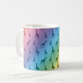 Mug Girafes d'arc-en-ciel (Devant gauche)
