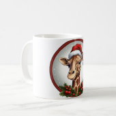 Mug Girafes Noël (Devant gauche)