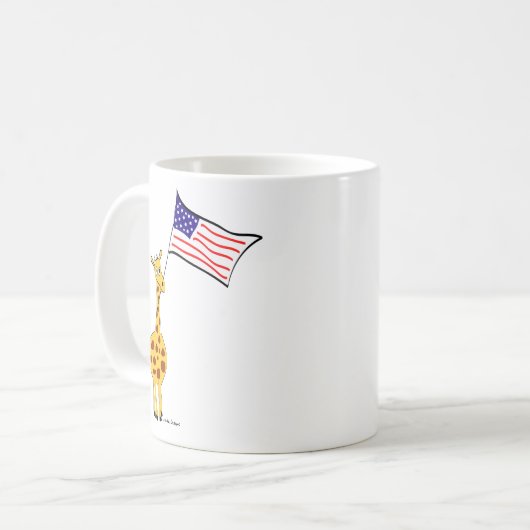 Mug Giraffe américaine (Devant gauche)
