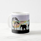Mug Giraffe and elephant (Devant gauche)