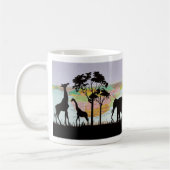 Mug Giraffe and elephant (Gauche)