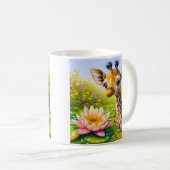 Mug Giraffe Bébé mignonne (Devant droit)