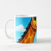 Mug Giraffe Cartoon mignonne (Gauche)