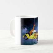 Mug Giraffe dans l'espace (Devant gauche)