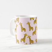 Mug Giraffe de café (Devant gauche)