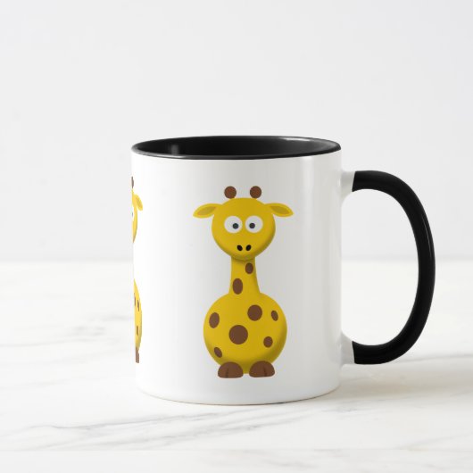 Mug Giraffe de dessin (Droite)