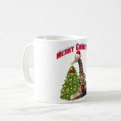 Mug Giraffe de Noël (Devant gauche)