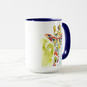 Mug Giraffe de pantalons (Devant droit)