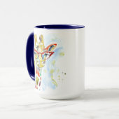 Mug Giraffe de pantalons (Devant gauche)