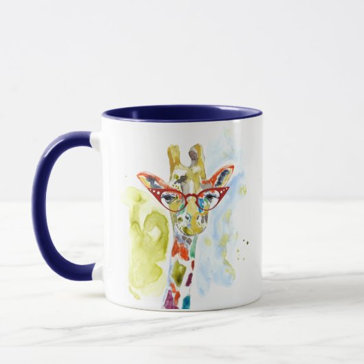 Mug Giraffe de pantalons (Gauche)