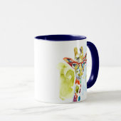 Mug Giraffe de pantalons (Devant droit)