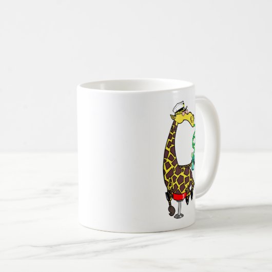 Mug Giraffe Guzzling (Devant droit)