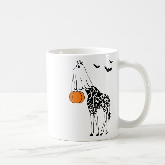 Mug Giraffe Halloween Drôle Halloween Costumes de tenu (Droite)