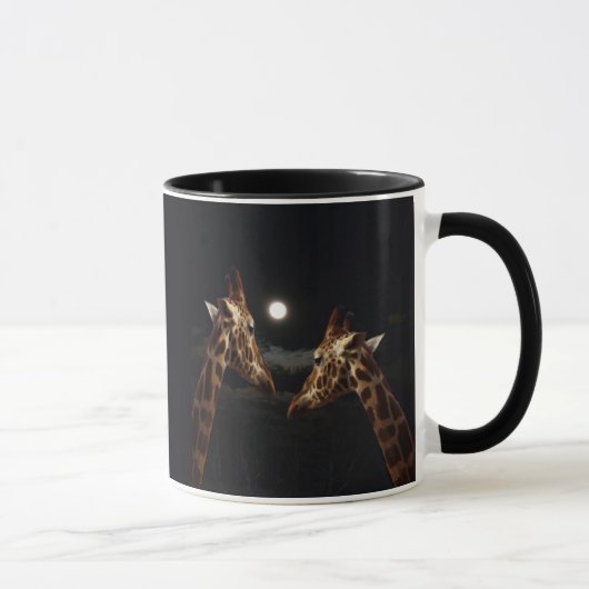 Mug Giraffe Love In the Moonlight (Droite)