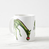 Mug Giraffe Manger de la pastèque (Devant gauche)