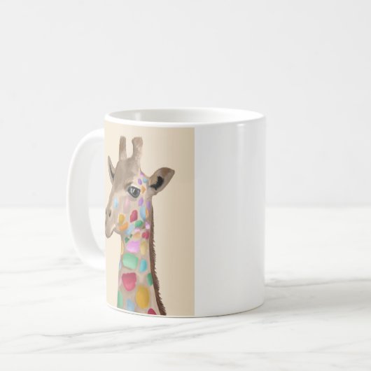 Mug Giraffe multicolore (Devant gauche)