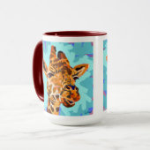 Mug Giraffe Painting - Gift for Animal Lovers (Devant gauche)