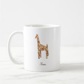 Mug Giraffe personnalisée (Gauche)