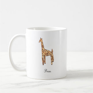 Mug Giraffe personnalisée