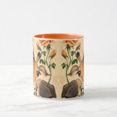 Mug Giraffe Romantique - Messieurs - Ajouter Votre Tex (Centre)