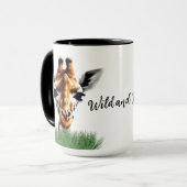 Mug Giraffe Sauvage Et Gratuite (Devant gauche)