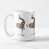 Mug Giraffe sportive bizarre (Gauche)