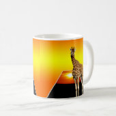 Mug Giraffe Sunshine Popout Art, (Devant droit)