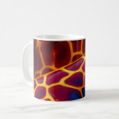 Mug Giraffes Bleues D'Or (Devant gauche)