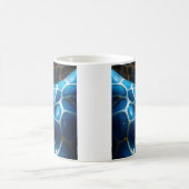Mug Giraffes Bleues D'Or (Centre)
