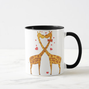 Mug Giraffes en amour