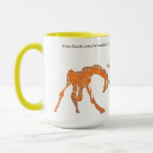 Mug : Giraffes se battant (Gauche)