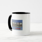 Mug Girard, OhioGrandes lettres ScènesGirard, OH (Devant gauche)
