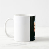 Mug Girl avec perle oreille avec écouteurs (Gauche)