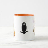 Mug Girl Carving Apple Halloween (Centre)