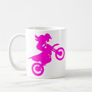 Mug Girl Dirt Bike