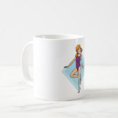 Mug Girl Gymnast (Devant gauche)