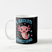 Mug Girl I Axolotl Questions Funny Cute Graphic Tees (Gauche)