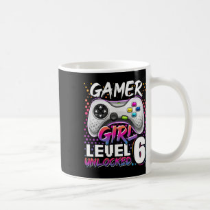 Mug Girl Level 6 Déverrouillé Jeu vidéo 6e anniversair
