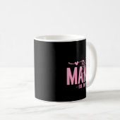 Mug Girl Mama Est 2026 Pregnancy Reveal Mom To Be New (Devant droit)